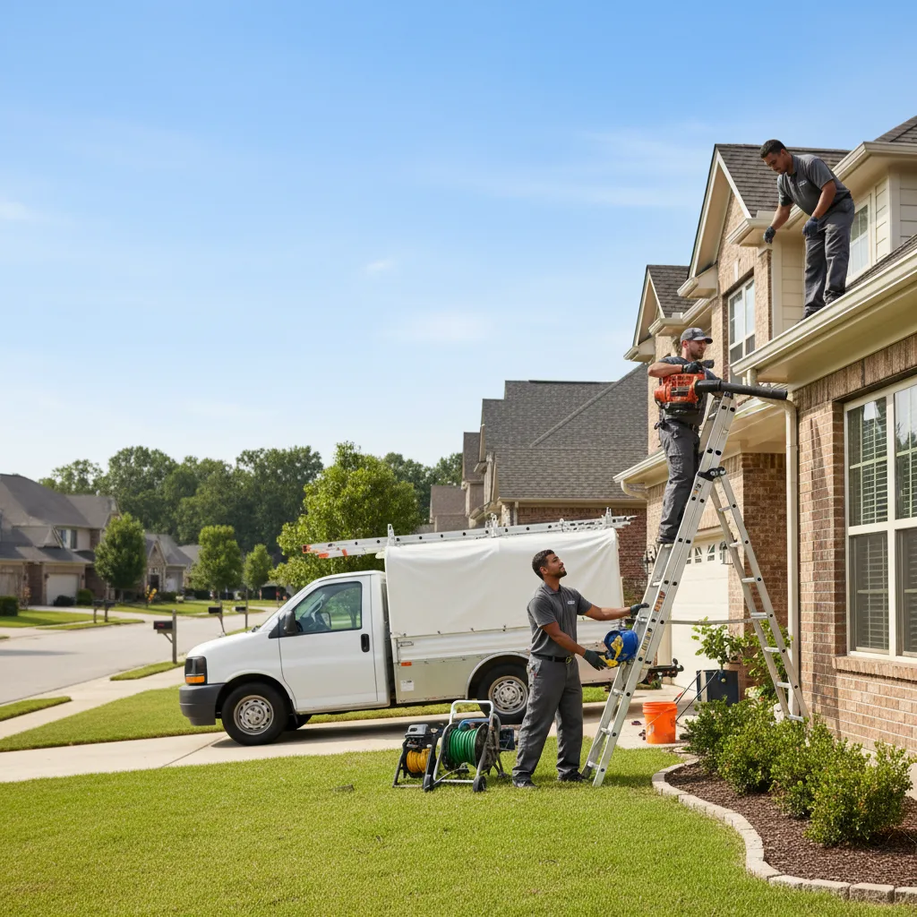 Home Gutter Service in Lucas, KS near me